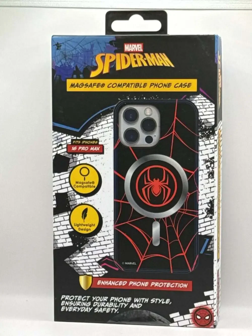 Marvel Spider-Man MagSafe Compatible Phone Case for iPhone 16 Pro Max
